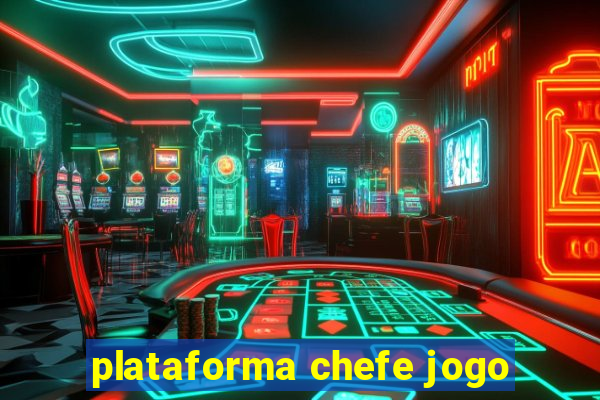 plataforma chefe jogo